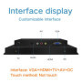 10.1 inch Lcd Monitors For Industrial Computer Buckles Mounting Not Touch Screen Industrial Display