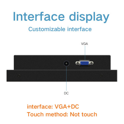 IPS Screen 10.1 Inch Monitor VGA HDMI DVI AV 1280*800 Free shipping Not Touch Screen Industrial Display