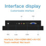10.4 Inch computer Monitor Iron Shell 10” Not Touch Screen VGA HDMI BNC AV USB Industrial Display Free shipping 1024*768