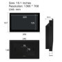 10.1 Inch Lcd Monitor CNC Machine Tool LCD Screen Not Touch Screen Industrial Display VGA HDMI TV AV USB Buckles Mounting