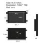 15.6 Inch Lcd Monitor for Tablet LCD Display Desktop Screen VGA HDMI AV TV 1366*768 Not Touch Screen