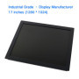 17 Inch Lcd Monitor Industrial Display Desktop CNC Machine Tool LCD Screen VGA HDMI AV TV USB Not Touch Screen Buckles Mounting