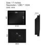 17 Inch Lcd Monitor Industrial Display Desktop CNC Machine Tool LCD Screen VGA HDMI AV TV USB Not Touch Screen Buckles Mounting