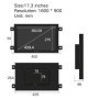 17.3&quot Monitor Industrial Display LCD Screen VGA HDMI DVI TV Not Touch Screen 1600*900 embedded computer monitor