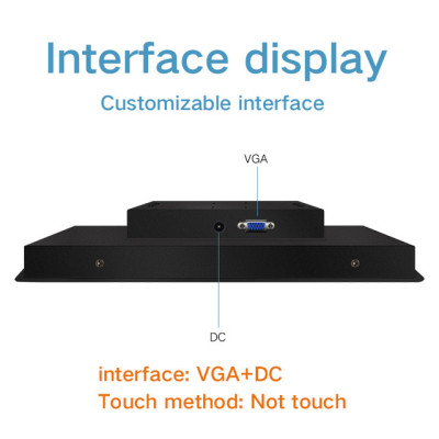 17.3&quot Industrial Monitors HDMI LCD Screen Display VGA HDMI DVI TV Buckles Mounting With Ultrahigh Resolution HD 1920*1080