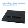 19&39&39 Inch Display HDMI VGA BNC AV USB LCD Screen Monitor for Industrial Computer or Tablet Not Touch Screen Buckles Mounting