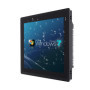 10 12 15 17 inch industrial computer monitor with VGA touch USB interface resistive touch LCD display embedded installation