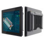 10 12 15 17 Inch Fully Enclosed Cooling Embedded Industrial Mini Panel Monitor with Capacitive Touch Screen LCD Display with DVI
