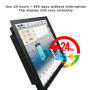 19 21.5 23.6 Inch Industrial Display LCD Screen Monitor of Tablet VGA HDMI Not Touch Screen Embedded installation