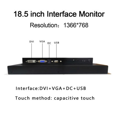 15.6 13.3 Inch Industrial Monitor with Capacitive Touch Screen 18.5 21&quot Industrial Mini Panel PC Embedded installation with 