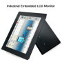 19&quot VGA HDMI DVI Interface Metal Frame Buckles Fixed Display Lcd hd Monitor WideScreen Monitor Resistance touch Screen