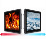 13.3 15.6 18.5 Inch embedded industrial monitor 21.5&quot LCD display with resistive touch screen with VGA/Ttouch USB interface