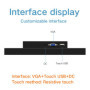 18.5 Inch Monitor HDMI/VGA/DVI LCD Screen Display of Tablet Resistance Touch Screen 1366*768 Touch Screen Industrial Monitor