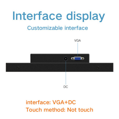 23.6 Inch 23” Display HDMI VGA DVI LCD Screen Monitor of Tablet Not Touch Screen Industrial Lcd Monitors