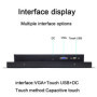 10&quot 12&quot 15 17 inch industrial monitor Flat panel monitor Capacitive touch Screen With VGA Touch USB interface Laptop dis