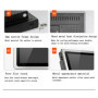 10&quot 12&quot 15 17 inch industrial monitor Flat panel monitor Capacitive touch Screen With VGA Touch USB interface Laptop dis