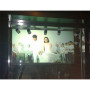  Light weight and easy to install,1.524M*6M White color rear projection filmshop window