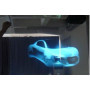 Low price 1.524m*10m black holographic rear projection screen film/foil for 3D holo display,meeting