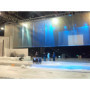  1.524m*4m holographic film for large stage use ,rear projection screen film