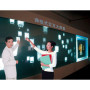 15 square meter 1.524 m * 10 m white / milkwhite color rear projection film/foil for shop window,advertising display