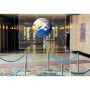  1.524m * 25m Dark grey color rear projection film projection screen film for shop