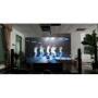 On Sale Self Adhesive transparent Rear projection film,High contrast high definition,White film 1.524M*3M for shop display