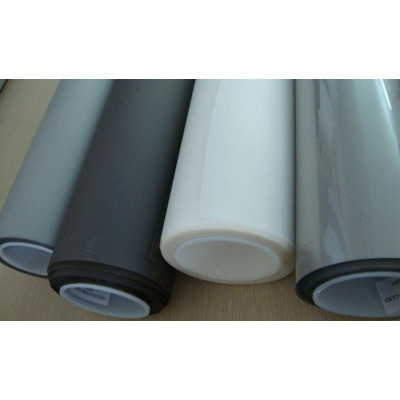  1.524m*10m black rear projection screen film projection film for reatail display