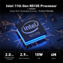 2022 Beelink U59 Pro Mini PC Windows 11 Intel 11th Gen N5105 DDR4 8GB 512GB SSD Dual Wifi 1000M Desktop Gaming Computer GK Mini