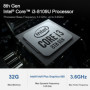 Beelink SEi 8 Mini PC Intel Core i3 8109U 8th Gen Windows 11 Pro Wifi5 DDR4 8GB SSD 256GB 4K Dual HD 1000M Desktop Computer SEi8