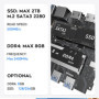 2022 Beelink GK35 Intel Gemini Lake J4105 Windows 10 Mini PC 8GB 128GB SSD Dual Wifi BT 1000M LAN Desktop Mini Computer 8G256G