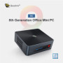 Beelink SEi 8 Mini PC Intel Core i5 8279U 8th Gen Windows 11 Pro Wifi5 DDR4 16GB SSD 500GB 4K Dual HD 1000M Desktop Computer