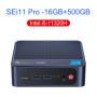 Beelink SEi 11 Pro Mini PC Intel 11th Gen i5-11320H Up to 4.5GHz SEi 10 Intel Core i5 1035G4 16G DDR4 500G NVME Desktop Computer