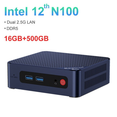 Beelink U59 Pro Mini PC Windows 11 Intel 11th N5105 DDR4 8GB 16GB 512GB SSD Dual Wifi 1000M LAN Gaming Mini Computer GK Mini S