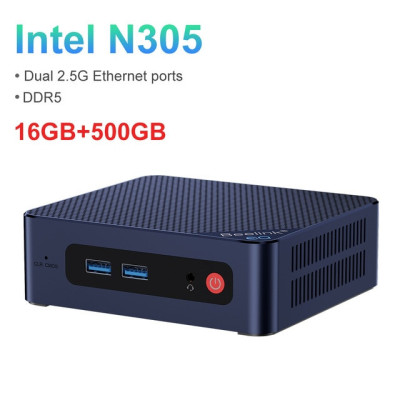 Beelink EQ12 EQ12 Pro Intel 12th N100 N305 Mini PC Windows 11 DDR5 8GB 500GB NVME SSD Support 2.5GbpsType C Gaming Computer