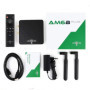 UGOOS AM6B PLUS Amlogic S922X-J 2.2GHz Smart TV Box 4GB DDR4 32GB ROM Android 9.0 Wifi 6 1000M Bluetooth 4K HD Set Top Box Dolby