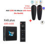 Ugoos X4Q Pro Smart TV Box Android 11 X4Q Pro 4GB 32GB X4Q Plus 4GB 64GB Amlogic S905X4 2.4G 5G WiFi BT5.1 1000M 4K Set Top Box