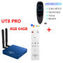 2022 UGOOS UT8 PRO 8GB 64GB RK3568 Android 11 TV Box WIFI 6 1000M LAN BT5.0 Set Top Box 4K Media Player UT8 4G 32G VS AM6B Plus