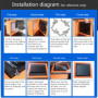 19 inch Paste shell Wall hanging Industrial computer mini tablet pc with Intel core i3 4120U win 10 pro Resistive Touch AIO PC