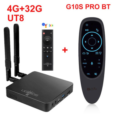 UGOOS UT8 PRO TV Box Android 11 8GB 64GB RK3568 WIFI 6 1000M LAN BT5.0 Set Top Box 4K Media Player UT8 Better than AM6B Plus