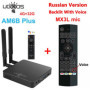 UGOOS AM6B Plus Amlogic S922X-J with 2.2GHZ Android 9.0 Smart Tv Box 4GB 32GB 2.4G 5G Wifi 1000M LAN 4K Set Top Box