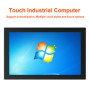 17.3&quot 18.5 inch industries computer tablet pc Core i3 All In One PC with touch screen window 10 pro WiFi RS232 com