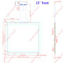 Xintai Touch 15 Inches 4:3 Ratio Projected Capactive Touch Screen Panel With 10 Touch Points Plug&ampPlay