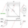 Xintai Touch 24 Inches 16:9/16:10 Ratio 10 Touch Points IR Touch Screen,Infrared Touch Panel With Glass Plug&ampPlay