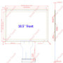 Xintai Touch 18.5 Inches 16:9 Ratio Projected Capactive Touch Screen Panel With 10 Touch Points Plug&ampPlay