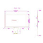 Xintai Touch 23 Inches 16:9 Ratio Projected Capactive Touch Screen Panel With 10 Touch Points Plug&ampPlay