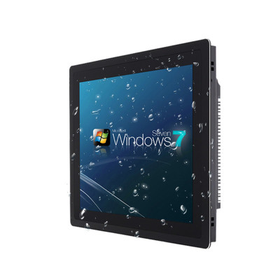 10.4 15 inch 12&quot Embedded Waterproof front panel Industrial All In One PC Mini Computer Core i3 Capacitive touch screen win1