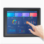 21.5 Inch embedded industrial tablet all-in-one PC resistive touch screen built-in wireless WiFi with RS232 COM for win 10 Pro